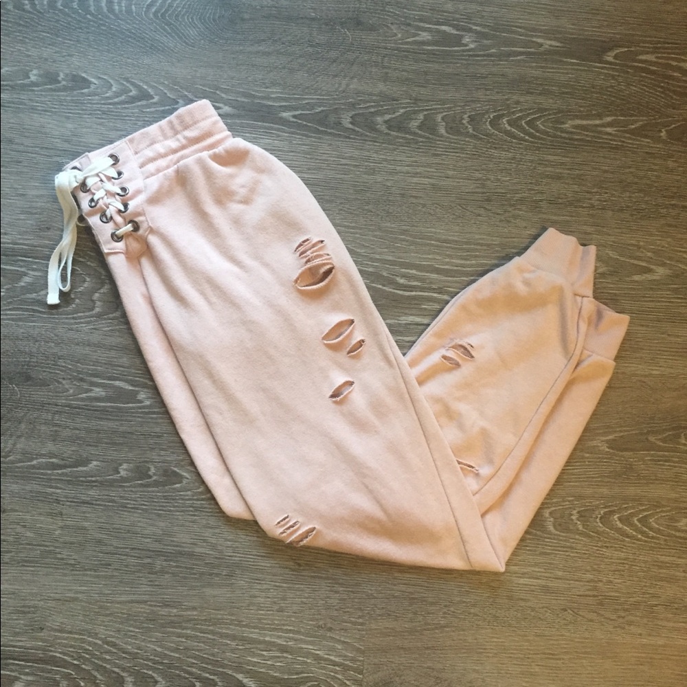 Rue 21 Distressed joggers